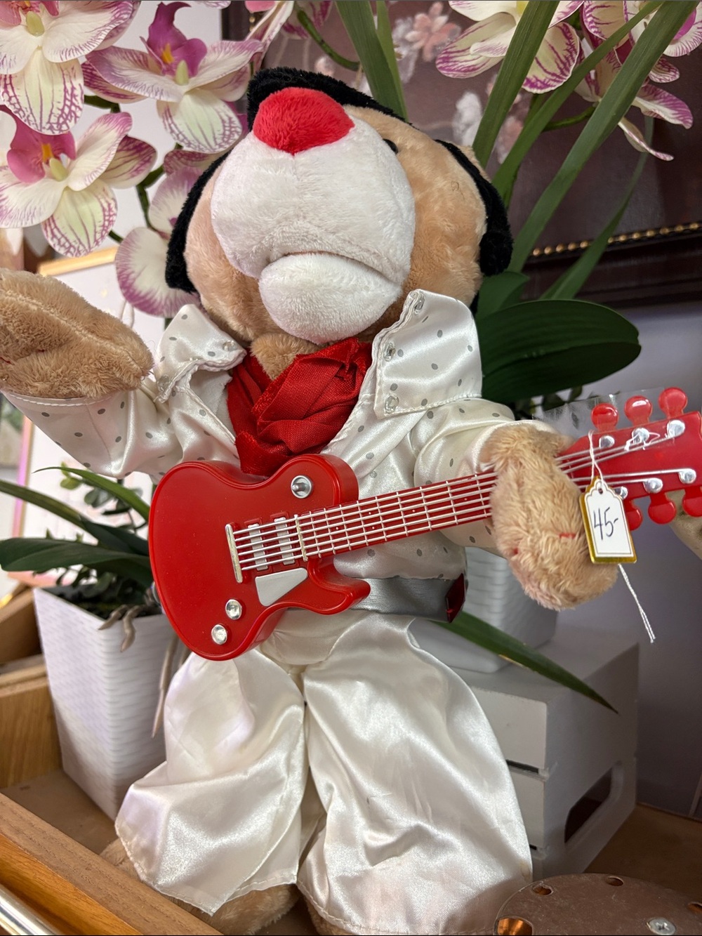 Plush Guitar Performer Toy Elvis Presley